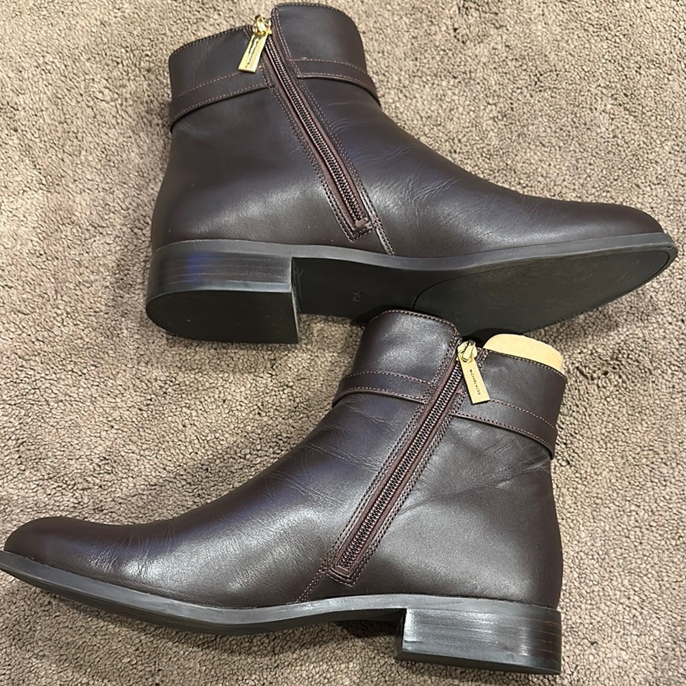Michael Kors Women's Brown Ankle Boots - Picture 10 of 10